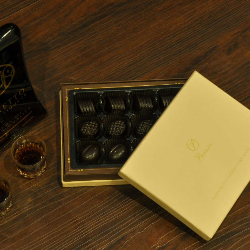 Parriez Chocolates box size 3x4